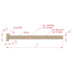 EXTRATOR TIPO AO 10X400MM (11-08.08.090)