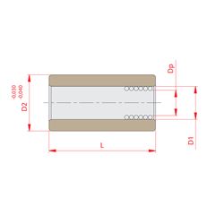 CAMISA P/COLAR DE ESFERAS CC 25095
