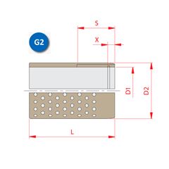 COLAR DE ESFERAS EM ALUMINIO G3